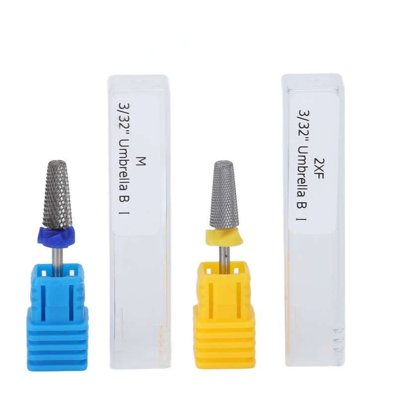 4pcs Nail Drill Bits Tungsten Carbide Acrylic Nails Gel Polish