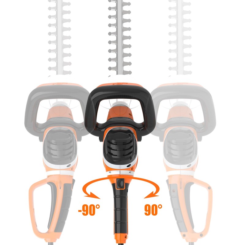 GARCARE Corded Electric Hedge Trimmer - Electric Tree Trimmers, Branch