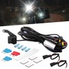 Asasytal Motorcycle LED Bar Wiring Harness, 12V Control 2 Lamp,