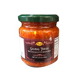 Red Chili Sauce With Shrimp Paste (Sambal Terasi) - 6.5oz (Pack of 1)