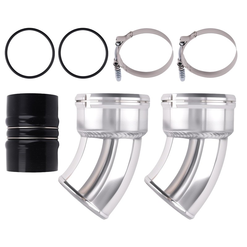maXpeedingrods Cold Side Intercooler Pipe Boot Kit for Chevy Silverado