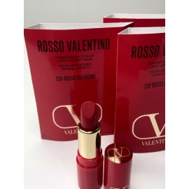 Valentino 2 X Rosso Valentino Lip Color Lipstick # 22R sample size 0.03 oz /1g New