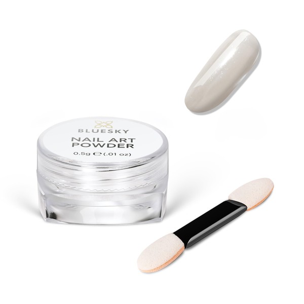 Bluesky Moonshine Nail Powder - Crystal 5g - Pearlescent Chrome