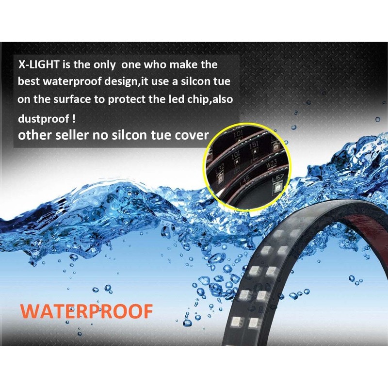 X-LIGHT 60 Flexible 5 Function Tailgate LED Strip Bar Truck