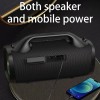 Portable Speaker 100W Rechargeable Portable Bluetooth Party Speaker Wireless Subwoofer