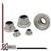 Flange Nuts with Locking Toothing (Self-Locking) - M12 - (Pack