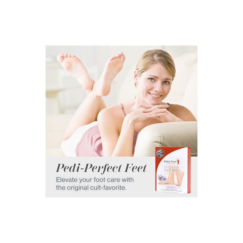 Baby Foot Exfoliation Foot Peel, Exfoliación Para Los Pies, Lavanda