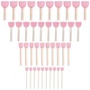 WAFJAMF 40 Pcs Assorted Size Round Sponges Brush Set, 4