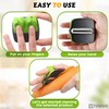 Finger Grip Vegetable Peelers for Kitchen - Silicone Kitchen Mini