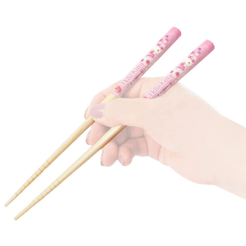 Skater ANT2-A Sanrio Kitty Chopsticks Bamboo Chopsticks 6.5 inches (16.5