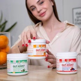 Doctor Danielle Gut Assist – Doctor Formulated Gut Lining & Digestive Support Powder for Bloating & Regularity | L-Glutamine, Arabinogalactan & Soothing Gut Nutrients