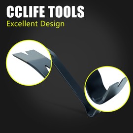 CCLIFE Crowbar 330 mm Mini Nail Puller Crowbar for Home and Woodworking Conversion
