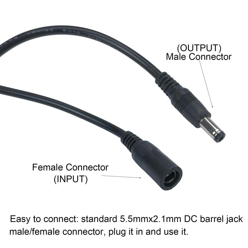 Yogcow DC 12V Knob LED Dimmer Switch, 5-24V 5A Rotary
