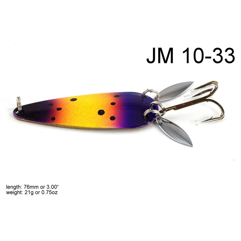 Akuna Pack of 5 Willy Blade 3 inch Casting Spoon