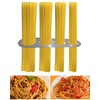 Stainless Steel Spaghetti Measurer Tool YQBOOM 2Pcs Pasta Portion Tool