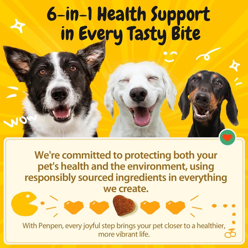 PENPEN Probiotics for Dogs, Dogs Probiotics for Digestive Health, Multi-Probiotic