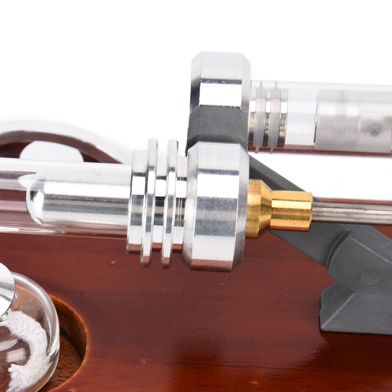 Metal Stirling Engine Model Car Toy Kit Aluminum Alloy Science