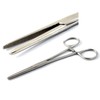 Full Serrated Hemostat 7.25" (14cm), Straight, Stainless Steel