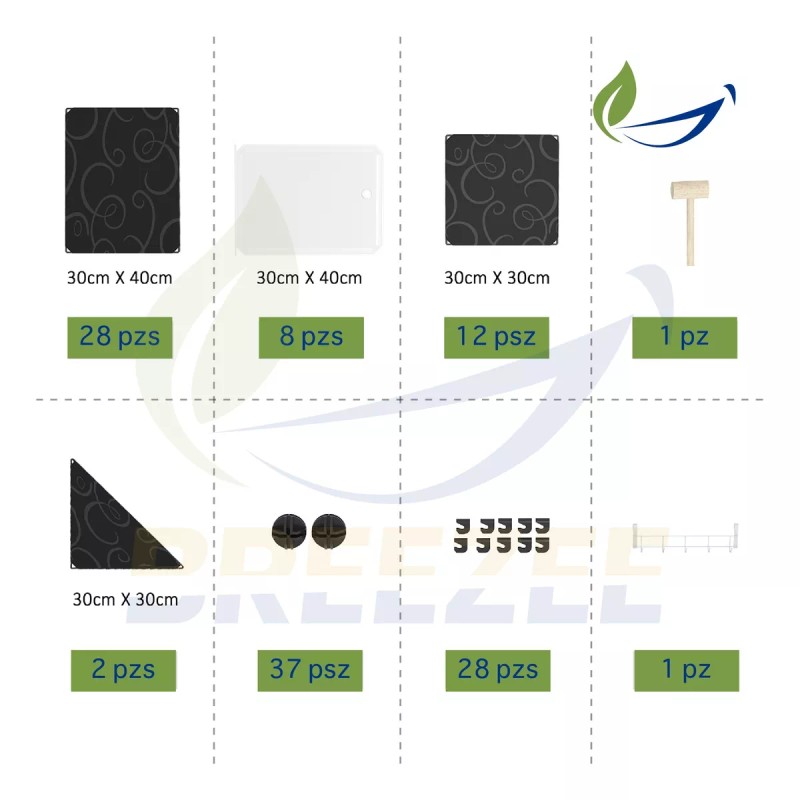 Breezee Market Zapatera Organizador Modular Armable Multiuso Ahorra Espacio