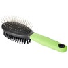 Ferplast Combination brush for cats GRO 5798, Delicate rounded tips,