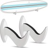 Hang 11 Surfboard Wall Mount - Stylish Wooden Rack for