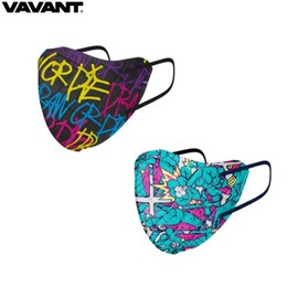 VAVANT LAB Premium Fashion Mask 2D Noze Mask 10ea, Color#$%Size:9. RGB MULTI-M