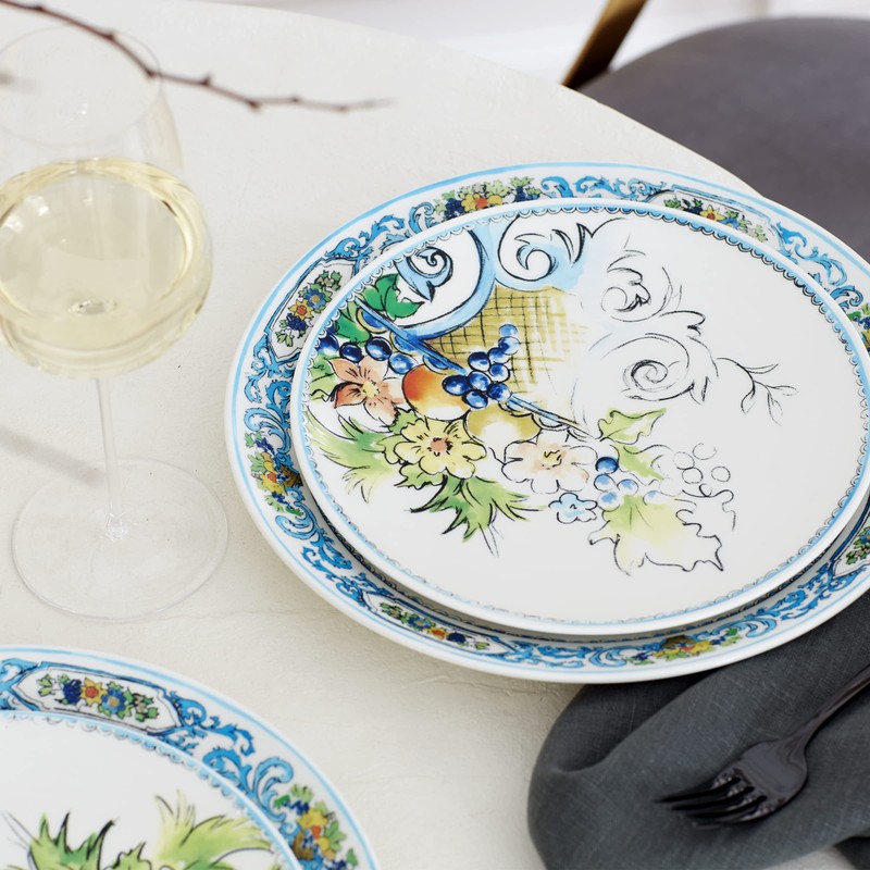 Lenox 893459 Autumn Studio Dinner Plate Set, 5.96, 4-Piece