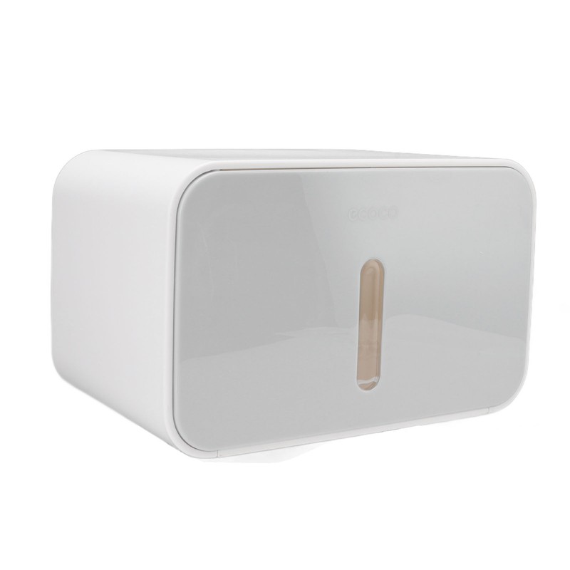 Toilet Paper Roll Box Cover Waterproof Punch Free Prevent Corrosion