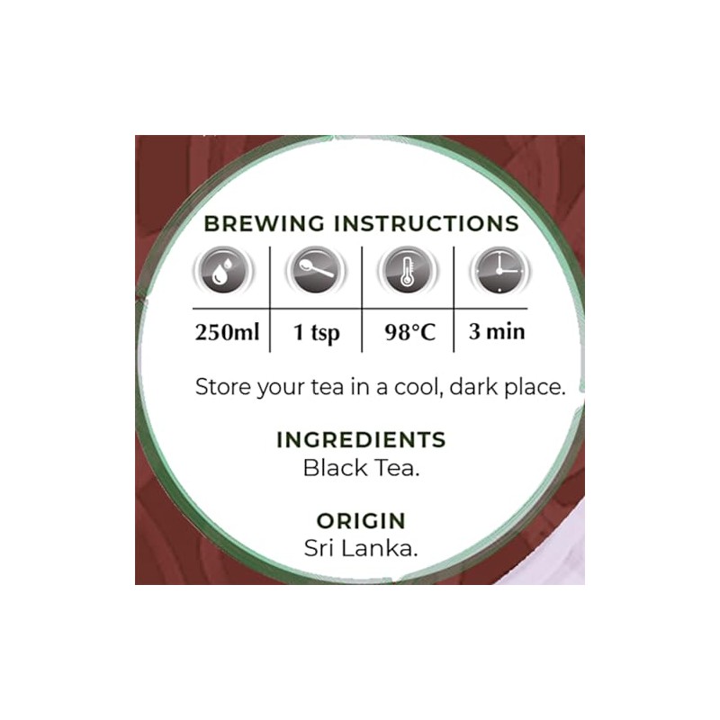 The Exotic Teapot – Supreme English Breakfast Tea, 125g Tin,