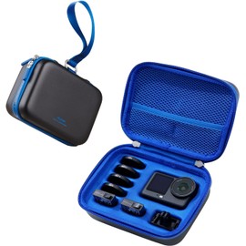 DJI Osmo Action 6 Large Capacity Case, Surface Waterproof, Carrying Case, Shock Resistant (Black)