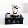 ToCi Haushalt Wooden Tea Caddy with 9 Compartments and Viewing
