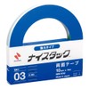 Nichiban Double-Sided Tape, Nyistack (Strong), 0.4 inches (10 mm) x