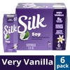 Silk Shelf-Stable Soy Milk Singles, Very Vanilla, Dairy-Free, Vegan, Non-GMO
