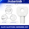 Hand sanitizer Dispenser Key Replacemen for Purell - Compatible with