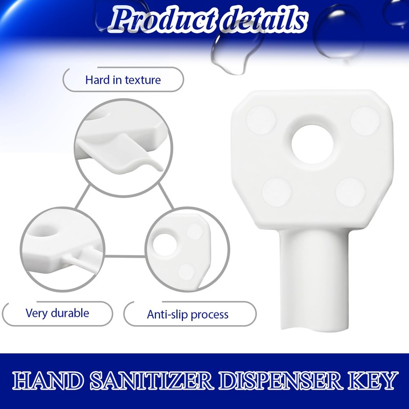 Hand sanitizer Dispenser Key Replacemen for Purell - Compatible with