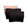 Avondii Women's Bra Set Bandeau Top Large Sizes Strapless Push