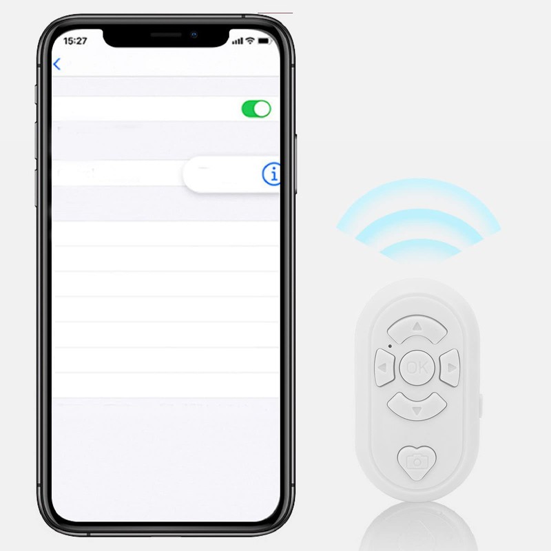 Bluetooth Remote Control Page Turner, für TikTok für Kindle App