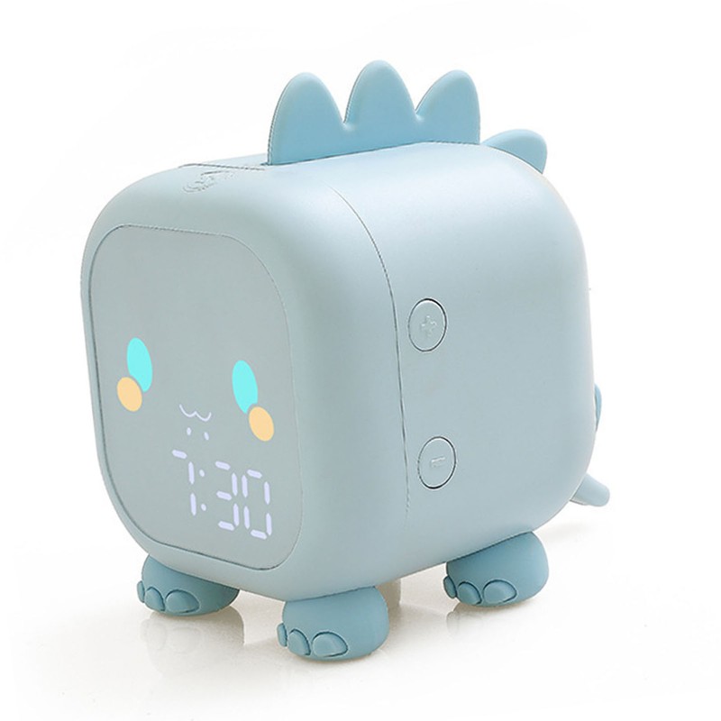 Digital Clock Intelligent Cute Fun Dragon LED Silicone Cartoon Bedside