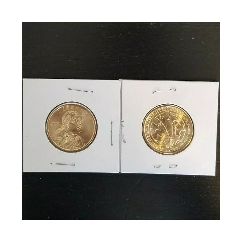2021 D BU Sacagawea Golden Dollar Coin - Uncirculated -