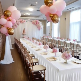 4 Pack White Fitted Spandex Table Cloth Rectangle 6ft, Wrinkle Free High-Stretch Skirted Tablecloths for 6 Foot Rectangle Tables, Decor Parties Weddings Birthday Banquet Spandex Table Cloths Cover