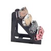 Black Knife Display Stand Rack Holder Organizer For 4 Pocket
