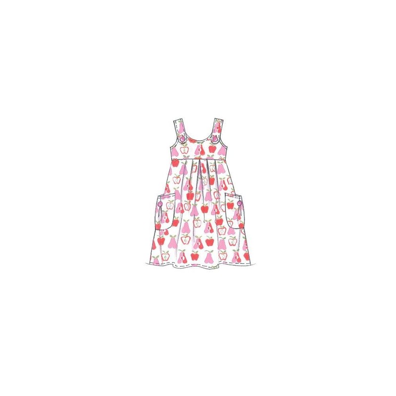 McCall's Patterns M5613 Size CHJ 7-8-10-12-14 Children's/ Girls' Dresses, Pack