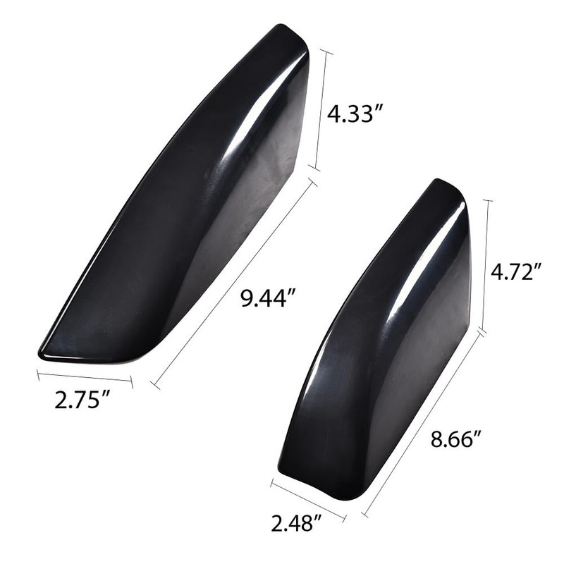 PIT66 Roof Rails Rack End Cover Shell Compatible with Toyota