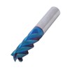 NanO Coated HRC65° Milling Cutter Tungsten Steel 4 Flutes Flat