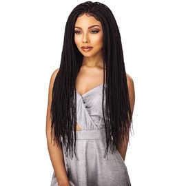 Sensationnel lace front wig - cloud 9 4x4 lace parting box braid small