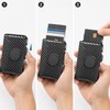 RFID Blocking Carbon Fiber Wallet for Cards and Cash -