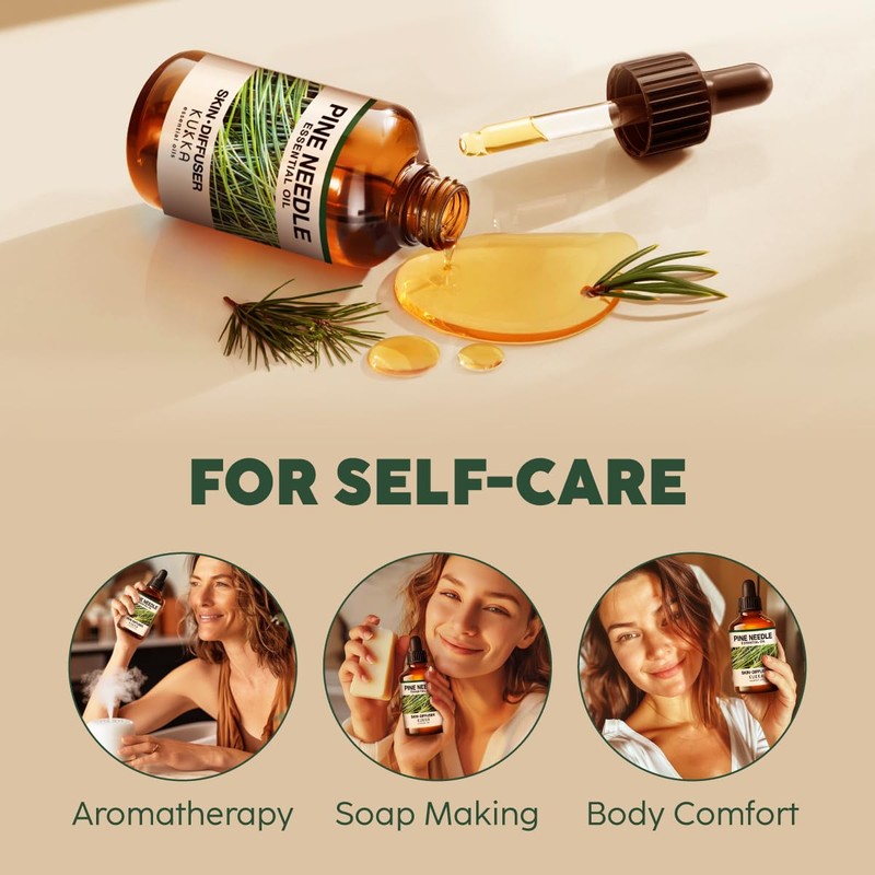 Kukka Pine Essential Oil for Diffuser - 4 Fl Oz