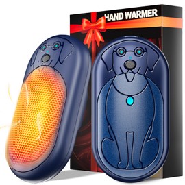 Electric Hand Warmers Rechargeable 2 Pack, 3000Mah*2 Portable Hand Warmer Battery Operated, Fun & Practical & Useful Gifts for Men Chrismas, Outdoor Camping Gifts, Hunting Accessories and Gear