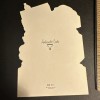 Vtg Christmas Card UNUSED Santa Diecut Invitation Squirrel Rabbit Cardinal