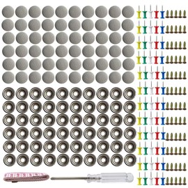 New Upgraded Universal Car Roof Repair Rivets Headliner Repair Button for Interior Ceiling Cloth Fixing Screw Cap Roof Repair Buckle for all Cars
